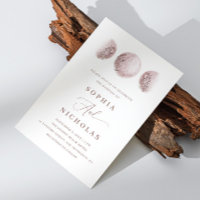 Blush Pink Mystical Moon | Elegantes Foto Hochzeit