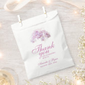 Blush Pink Orchid Wasserfarbe Blume Blumenzehen Geschenktütchen (Ausgeschnitten)