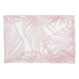 Blush Pink Palm Bliss 1 #tropic #art Kissenbezug