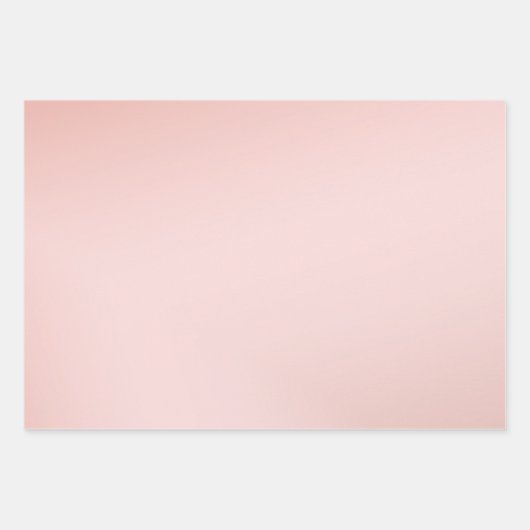 Blush Pink Palm Tree Geschenkpapier Set (Vorderseite 2)