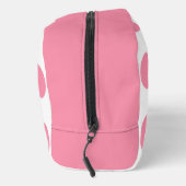 Blush Pink Peach Easter Eggs Pattern Toiletery Bag Waschbeutel (Rechts)