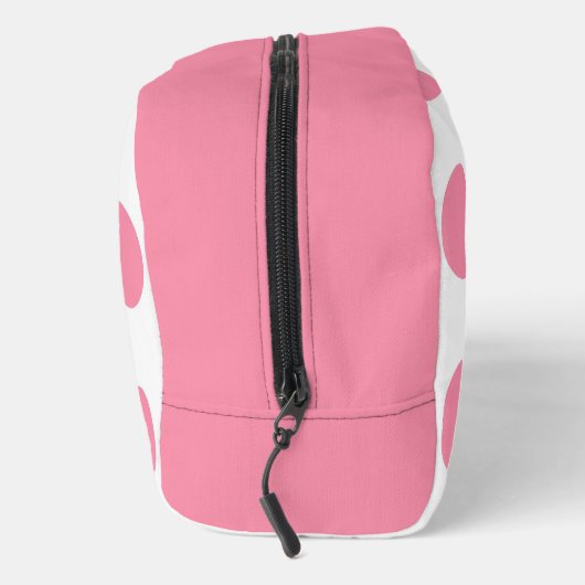 Blush Pink Peach Easter Eggs Pattern Toiletery Bag Waschbeutel (Rechts)