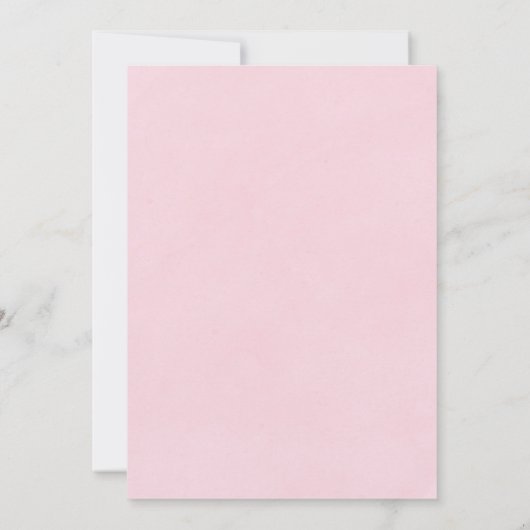 Blush Pink Peony Anemone Gold Junggeselinnen-Absch Einladung (Rückseite)