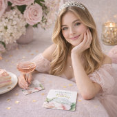 Blush Pink Peony Floral 21st Birthday  Rechteckiger Pappuntersetzer