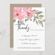 BLUSH PINK PEONY FLORAL CORPORATE Business LOGO