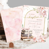 Blush Pink Peony Storybook Theme Brautparty Einladung