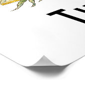 Blush Pink Peony Unplugding Wedding Sign Poster (Ecke)