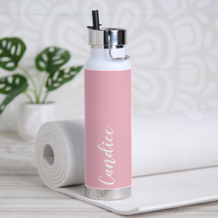 Blush Pink Personalisiert Wedding Bridesmaid Trinkflasche