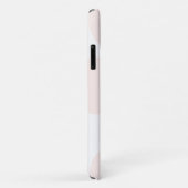 Blush Pink Polka Dock Einfach Personalisiert Case-Mate iPhone Hülle (Hinten/Rechts)