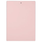 Blush Pink Postpartum Doula Professional Design Klemmbrett (Rückseite)