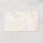 Blush Pink Pumpkin Baby Duschbücher für Baby Begleitkarte (Rückseite)