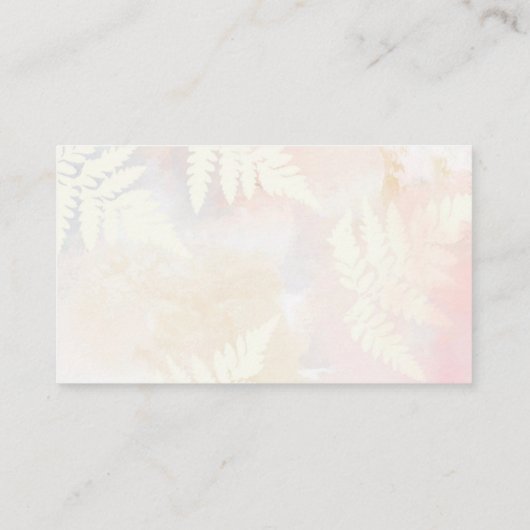 Blush Pink Pumpkin Baby Duschbücher für Baby Begleitkarte (Rückseite)