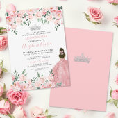 Blush Pink Quinceanera Einladung