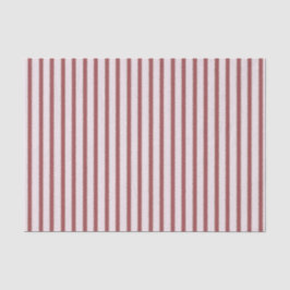 Blush Pink Red Stripes Christmas Seidenpapier