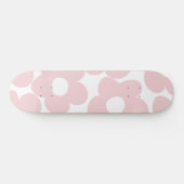 Blush Pink Retro Daisies #1 #decor #art Skateboard (Horizontal)