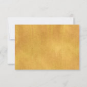 Blush Pink Rose Blumenzwiebelblume RSVP Karte (Rückseite)