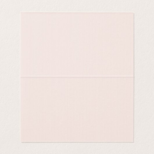 BLUSH PINK ROSE ERSTE HOLZ COMMUNION PLATZKARTE (Innenseite Aufgefaltet)