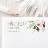 BLUSH PINK ROSE FLORA ERSTE HOLY COMMUNION ADRESSE (Insitu)