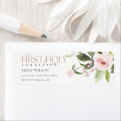 BLUSH PINK ROSE FLORA ERSTE HOLY COMMUNION ADRESSE (Insitu)
