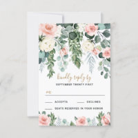 Blush Pink Rose Garden