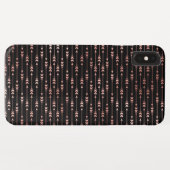 Blush Pink - Rose Gold Boho Arrow Muster Case-Mate iPhone Hülle (Rückseite (Horizontal))