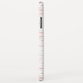 Blush Pink - Rose Gold Boho Arrow Muster Case-Mate iPhone Hülle (Hinten/Rechts)