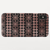 Blush Pink - Rose Gold Boho Handgezeichnetes Muste Case-Mate iPhone Hülle (Rückseite (Horizontal))