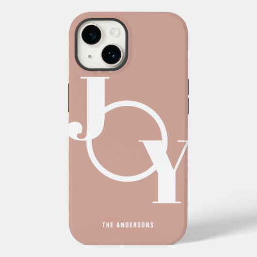 Blush Pink Rose Gold Custom Foto Case-Mate iPhone Hülle (Rückseite)