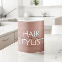 Blush Pink - Rose Gold Fohlen Haare Stylistischer