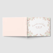 Blush Pink Roses Wedding Gästebuch (Voll)