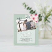 Blush Pink Sage Blumenzettel (Stehend Vorderseite)