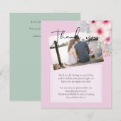 Blush Pink Sage Blumenzettel (Vorne/Hinten)