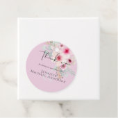 Blush Pink Sage Gastgeschenk Hochzeit Geschenktast Geschenkanhänger (Beispiel)