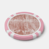 Blush Pink Schlange Print Pokerchips (Einzeln)