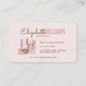 Blush Pink Schönheit Ästhetik Loyalität & Loyalitä Visitenkarte (Vorderseite)