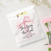 Blush Pink Sie bindet das Brautparty des Knotens Geschenktütchen (Versiegelt)