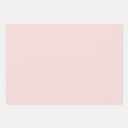 Blush Pink & Silver Ballerina Pattern Geschenkpapier Set (Vorderseite 3)