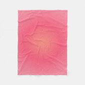 Blush Pink Sparkle Gradient Fleece Blanken (Vorderseite)