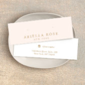 Blush Pink Stud Earring Juwelier Display Card