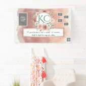 Blush Pink Teacher Appreciation Photo Banner (Insitu)