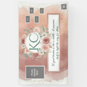 Blush Pink Teacher Appreciation Photo Banner (Vertikal)