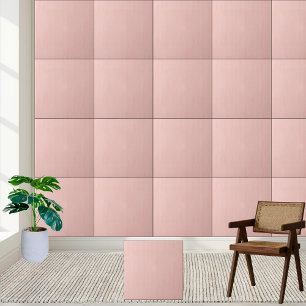 Blush Pink Textile Keramik Tile Fliese