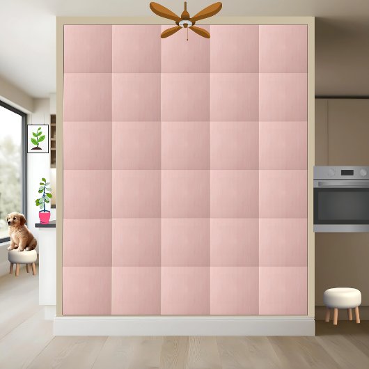 Blush Pink Textile Keramik Tile Fliese
