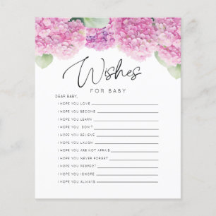 Blush Pink The a Girl wünscht Baby Showspiele
