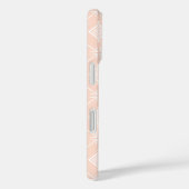 Blush Pink Trendy Arrow Tribal Print Case-Mate iPhone Hülle (Rückseite / Rechts)