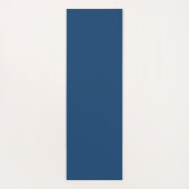 Blush Pink Tropical Seashells Custom Yogamatte (Rückseite)