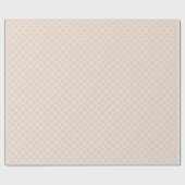Blush Pink und Creme Infiniti Star Geschenkpapier (Flach)