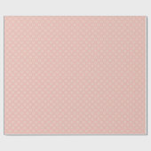 Blush Pink und Creme Infiniti Star Geschenkpapier (Flach)