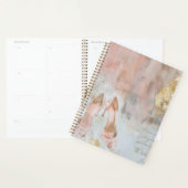 Blush Pink und Gold High Heel Mode Art Planer (Anzeige)