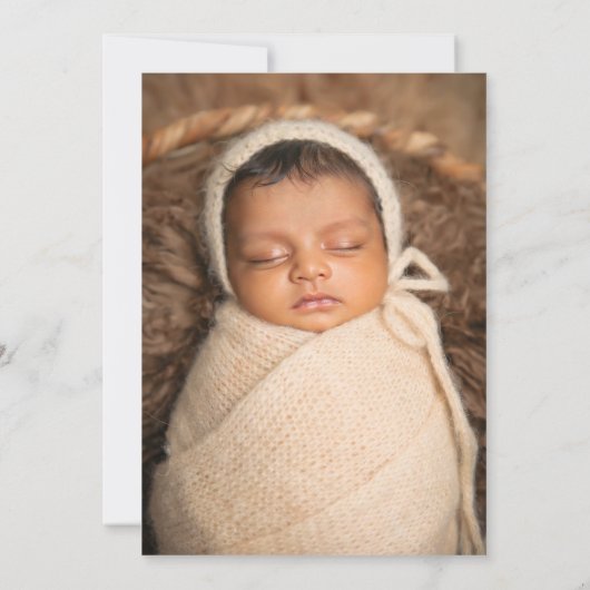 Blush Pink Unser kleiner Boo ist hier Halloween Ba Ankündigung (Rückseite)